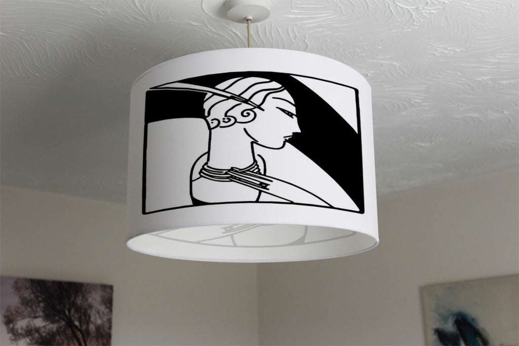 New Product Art Deco Woman (Ceiling & Lamp Shade)  - Andrew Lee Home and Living