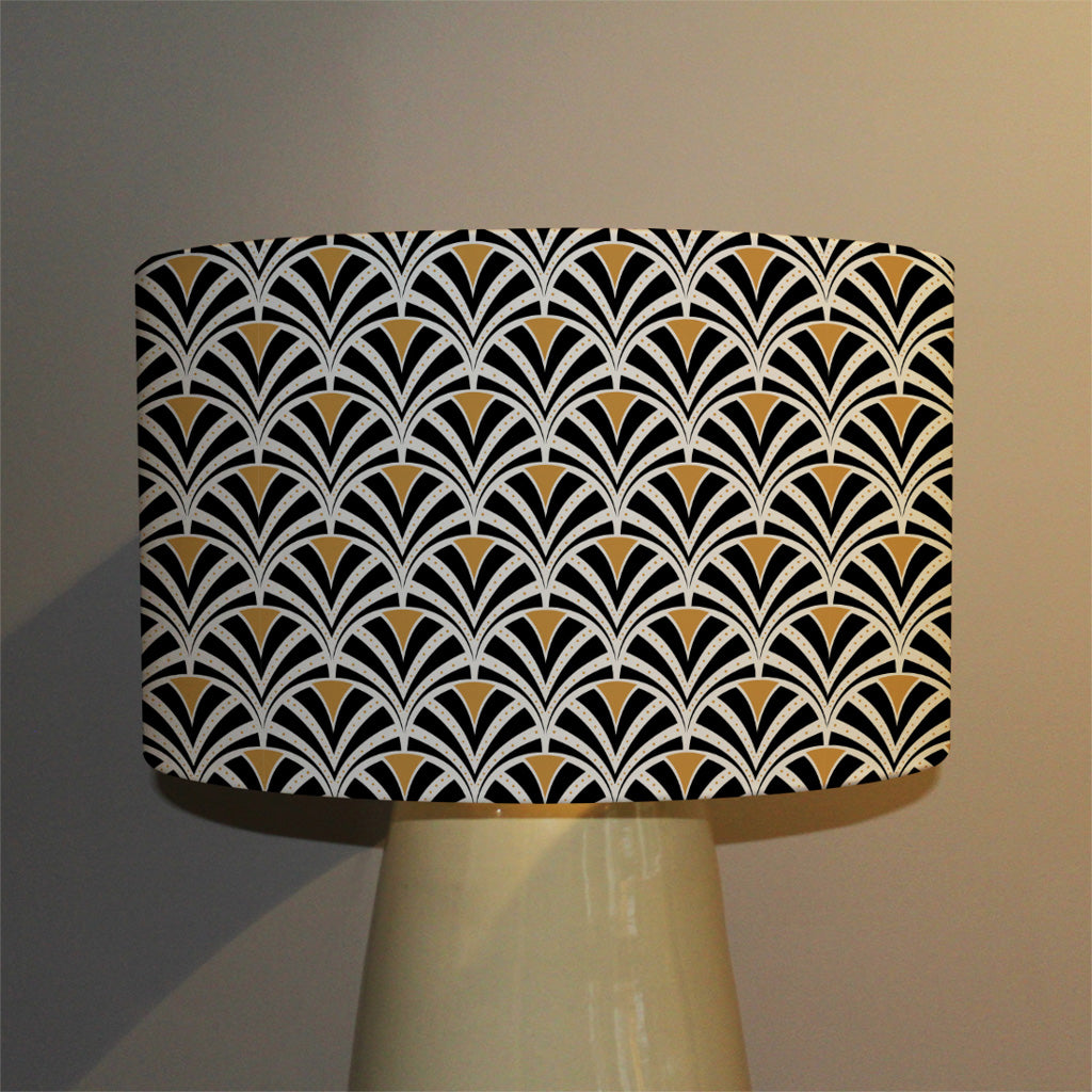 New Product Black & Gold Shells Geometric (Ceiling & Lamp Shade)  - Andrew Lee Home and Living