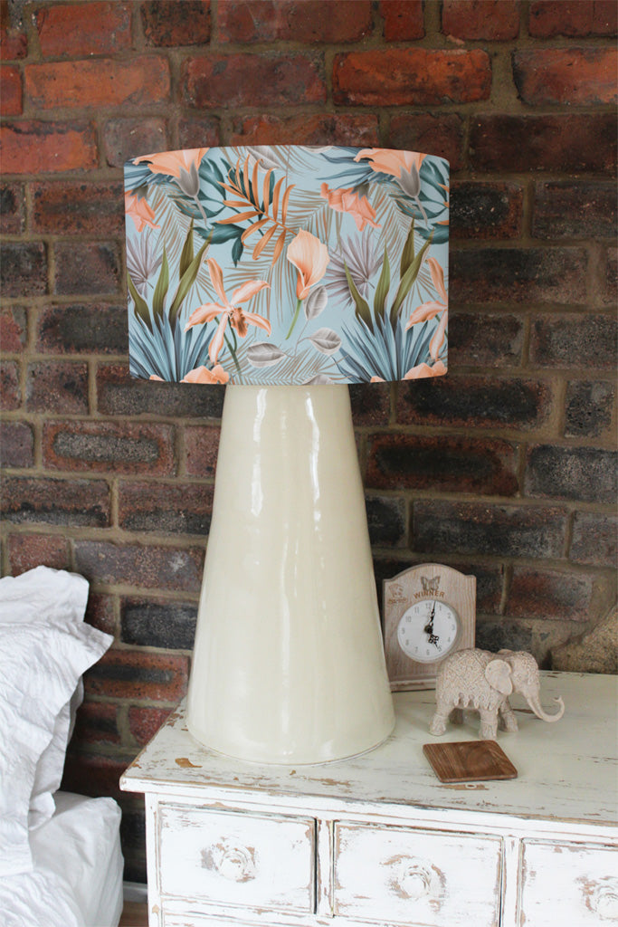 New Product Pink Tropical Flowers (Ceiling & Lamp Shade)  - Andrew Lee Home and Living