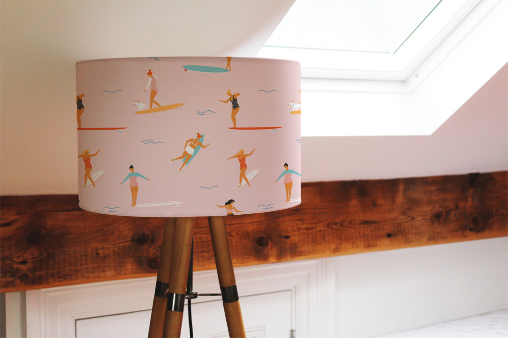 New Product Surf Boards & Palm Trees (Ceiling & Lamp Shade)  - Andrew Lee Home and Living