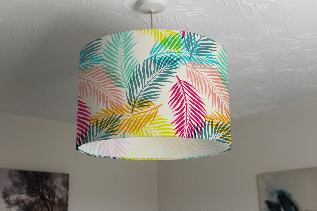 New Product Multi Coloured Tropical Leaves (Ceiling & Lamp Shade)  - Andrew Lee Home and Living