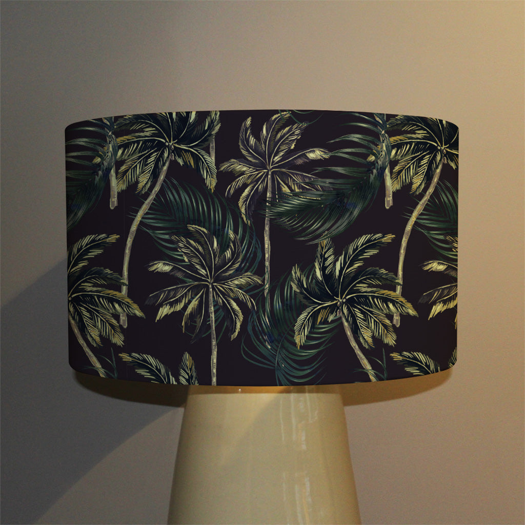 New Product Green Palm on Black (Ceiling & Lamp Shade)  - Andrew Lee Home and Living