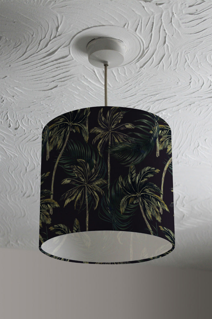 New Product Green Palm on Black (Ceiling & Lamp Shade)  - Andrew Lee Home and Living