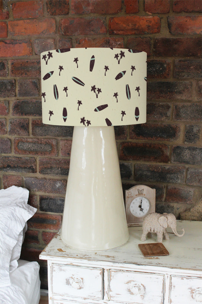 New Product Surf Board & Palm Silhouettes (Ceiling & Lamp Shade)  - Andrew Lee Home and Living