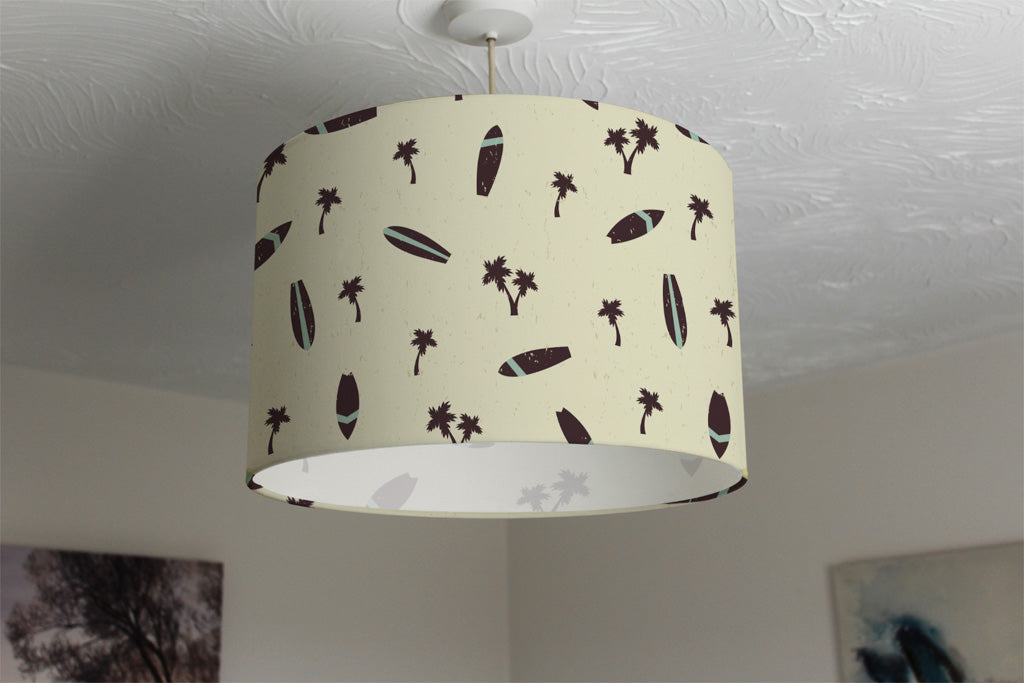 New Product Surf Board & Palm Silhouettes (Ceiling & Lamp Shade)  - Andrew Lee Home and Living
