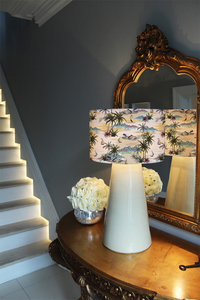 New Product Palm & Sailboats (Ceiling & Lamp Shade)  - Andrew Lee Home and Living
