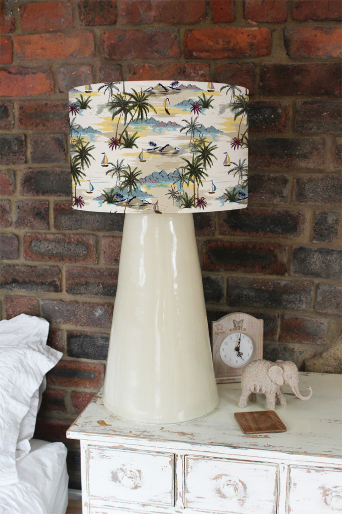 New Product Palm & Sailboats (Ceiling & Lamp Shade)  - Andrew Lee Home and Living