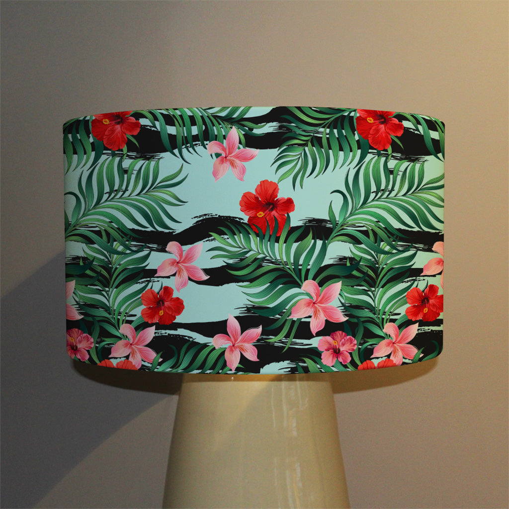 New Product Red & Pink Tropical Plants (Ceiling & Lamp Shade)  - Andrew Lee Home and Living