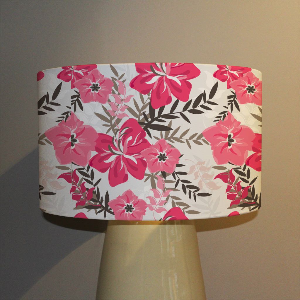 New Product Red & Pink Floral (Ceiling & Lamp Shade)  - Andrew Lee Home and Living