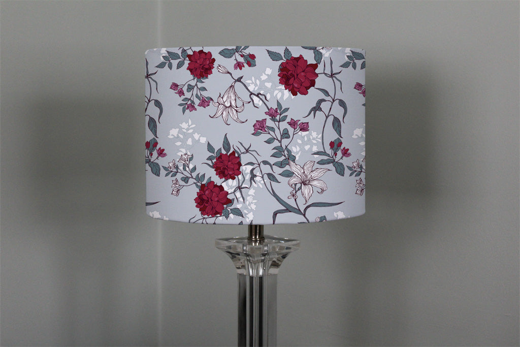 New Product Red & White Winter Floral (Ceiling & Lamp Shade)  - Andrew Lee Home and Living