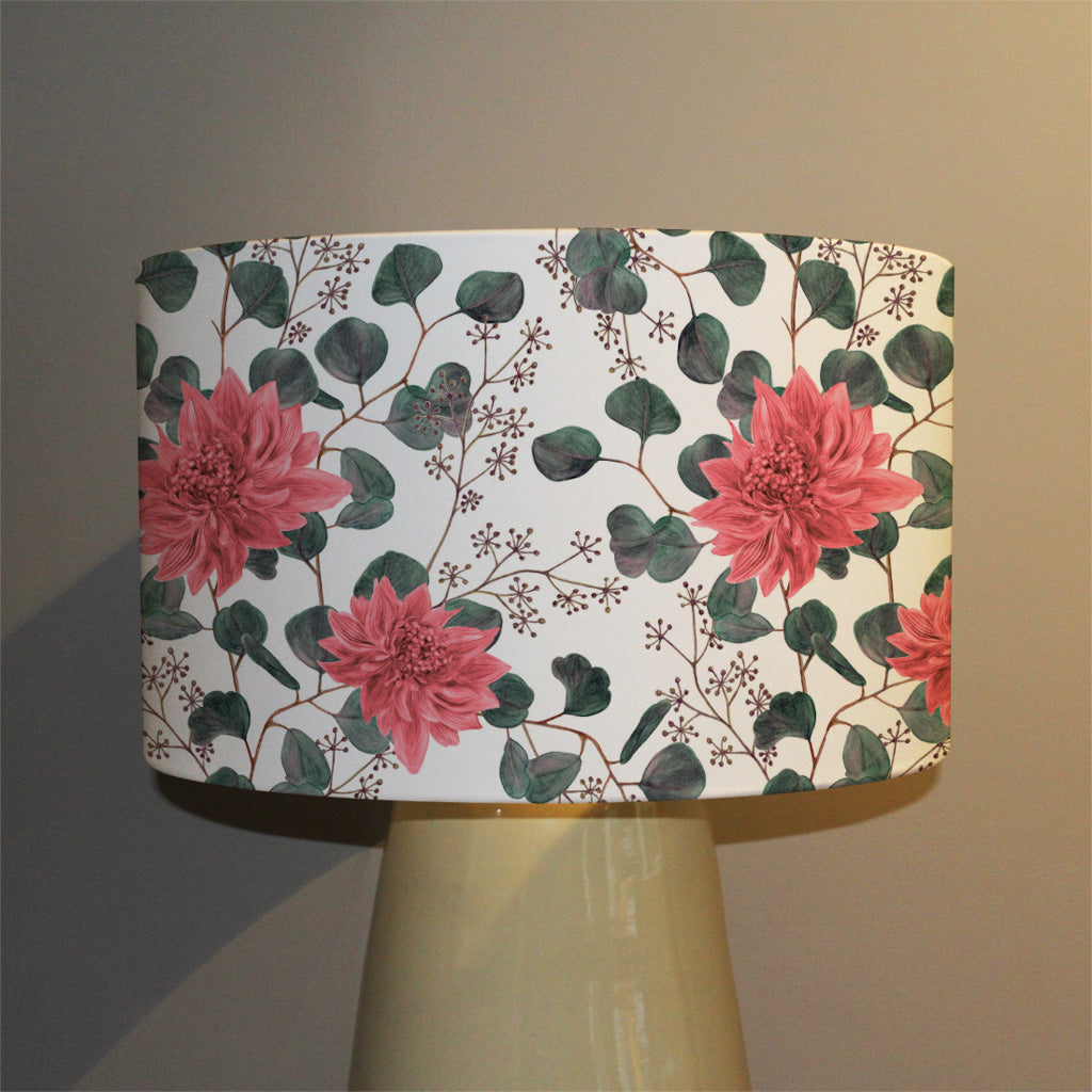 New Product Red Flowers, Green Leaves (Ceiling & Lamp Shade)  - Andrew Lee Home and Living