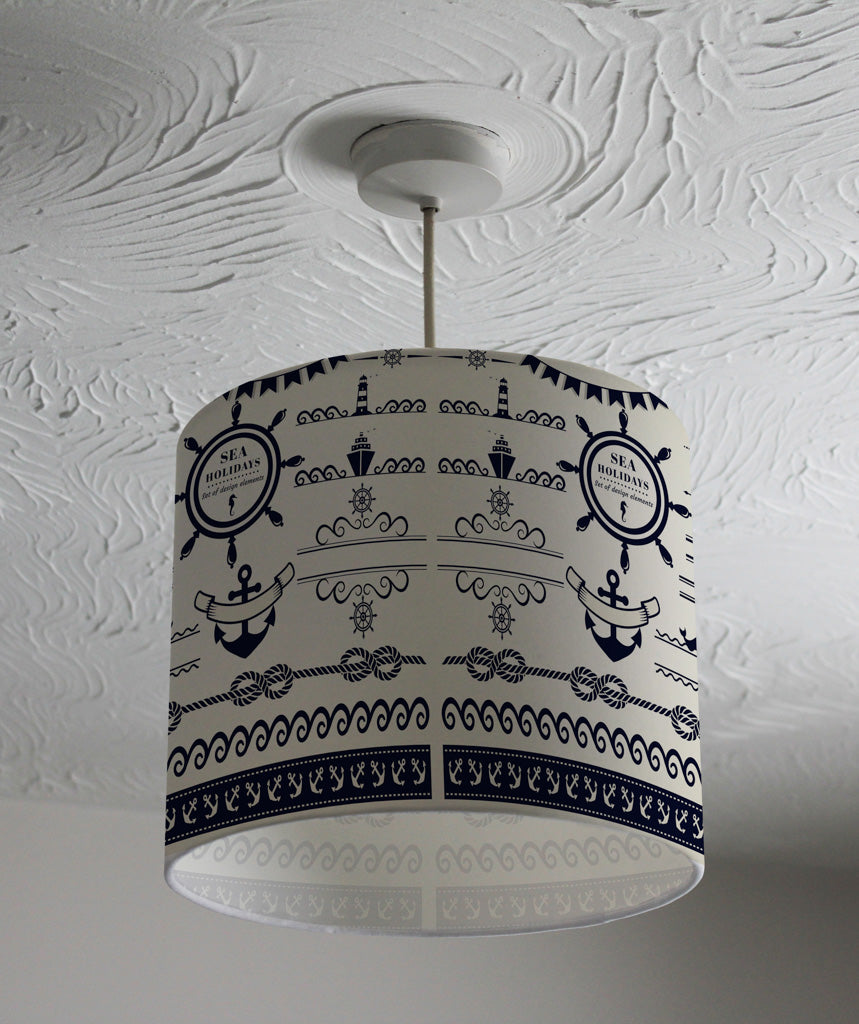 New Product Collection of various nautical elements for design and page decoration (Ceiling & Lamp Shade)  - Andrew Lee Home and Living