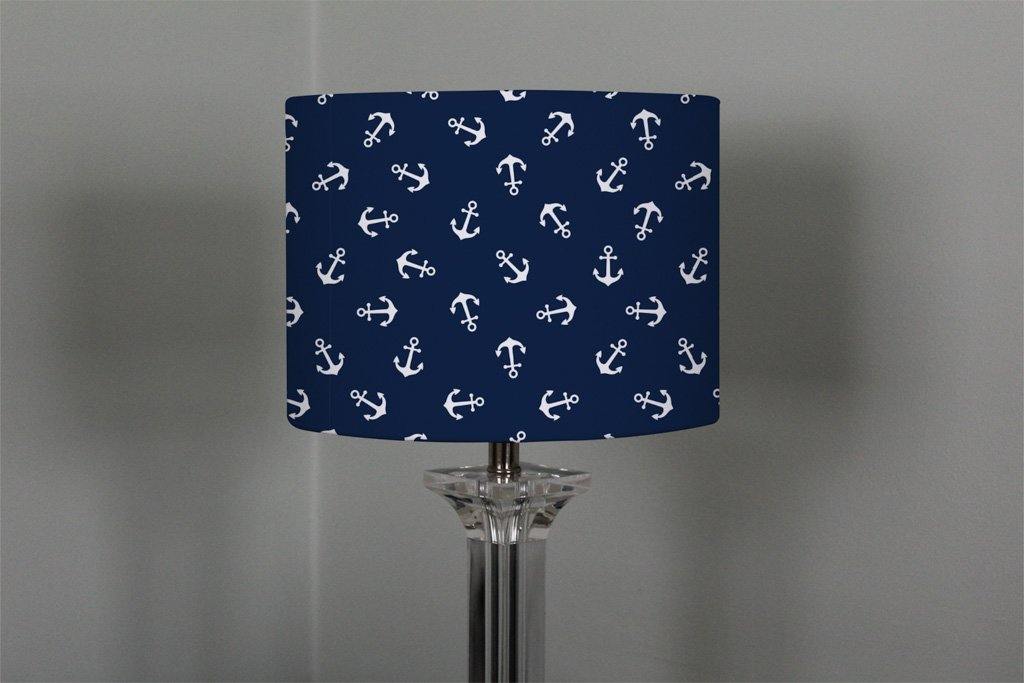 Anchors on Navy Background (Ceiling & Lamp Shade) - Andrew Lee Home and Living
