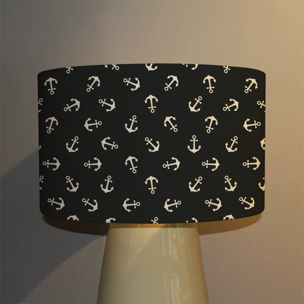 Anchors on Black Background (Ceiling & Lamp Shade) - Andrew Lee Home and Living