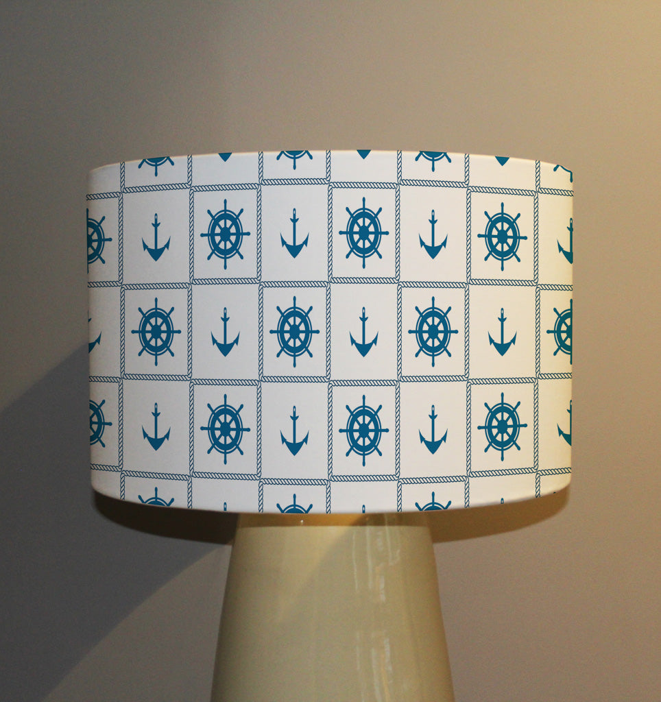 New Product Marine pattern with rope frame and anchor (Ceiling & Lamp Shade)  - Andrew Lee Home and Living