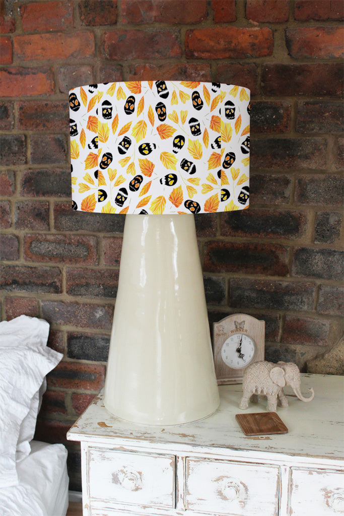 New Product Autumn Leaves & Halloween Skulls (Ceiling & Lamp Shade)  - Andrew Lee Home and Living