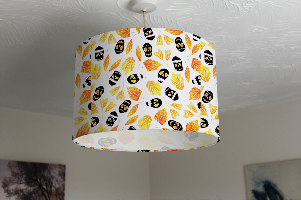 New Product Autumn Leaves & Halloween Skulls (Ceiling & Lamp Shade)  - Andrew Lee Home and Living