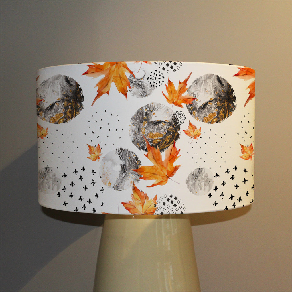 New Product Maple Leaves & Marbled Circles (Ceiling & Lamp Shade)  - Andrew Lee Home and Living