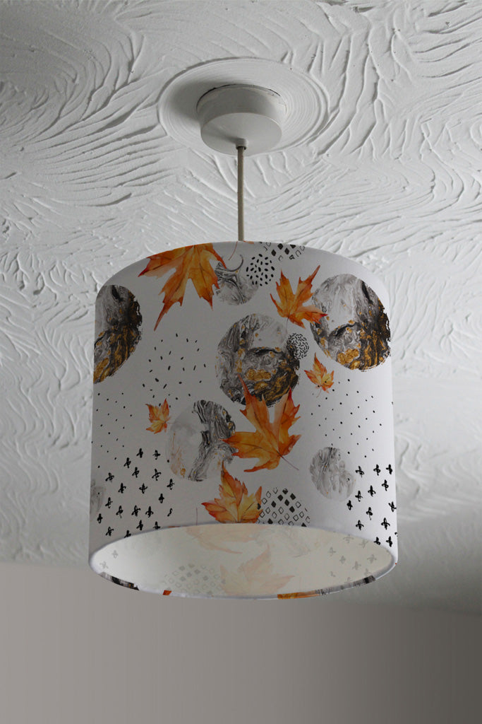 New Product Maple Leaves & Marbled Circles (Ceiling & Lamp Shade)  - Andrew Lee Home and Living