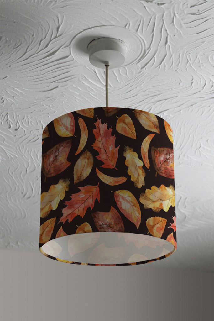 New Product Autumn Leaves on Black (Ceiling & Lamp Shade)  - Andrew Lee Home and Living