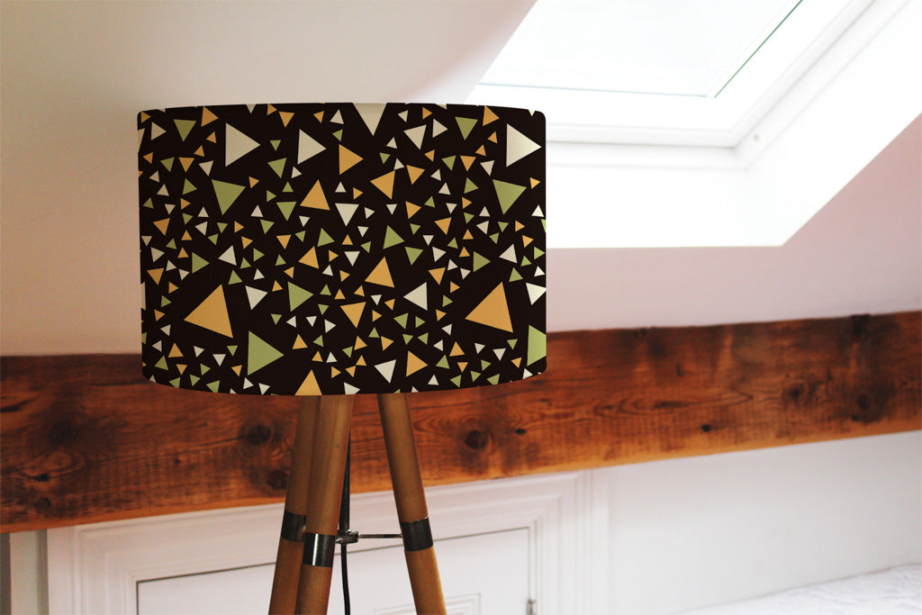 New Product Yellow  Green Triangles (Ceiling & Lamp Shade)  - Andrew Lee Home and Living