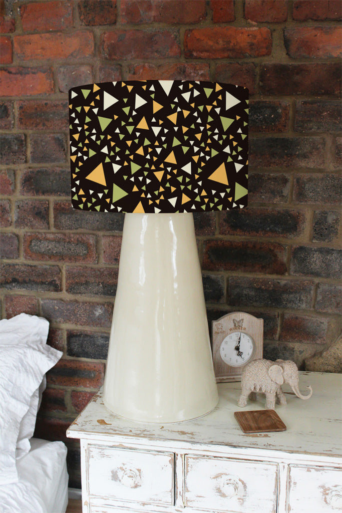 New Product Yellow  Green Triangles (Ceiling & Lamp Shade)  - Andrew Lee Home and Living
