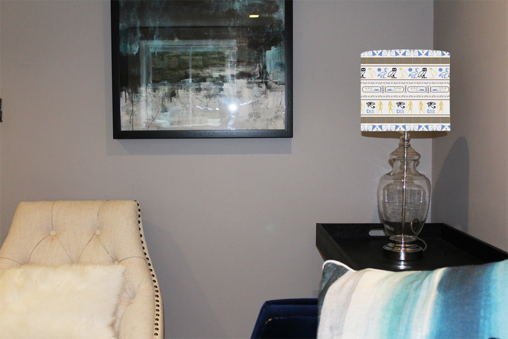 New Product Heiroglyphs (Ceiling & Lamp Shade)  - Andrew Lee Home and Living