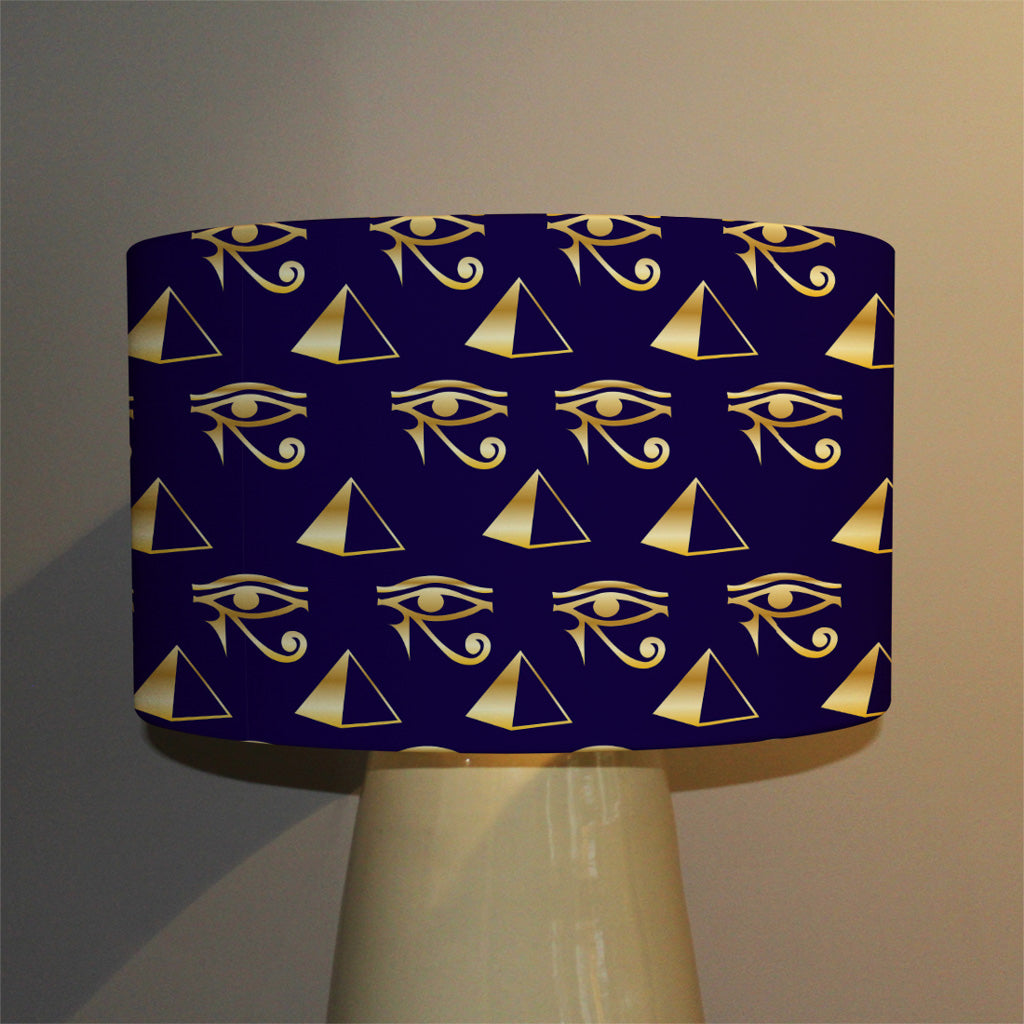 New Product Gold Pyramid & Eye Of Horus (Ceiling & Lamp Shade)  - Andrew Lee Home and Living