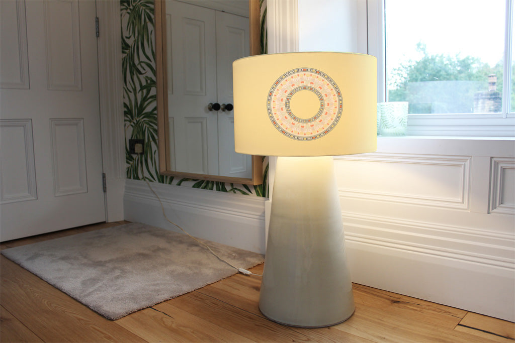 New Product Yellow Circle Ornament. Round Frame (Ceiling & Lamp Shade)  - Andrew Lee Home and Living