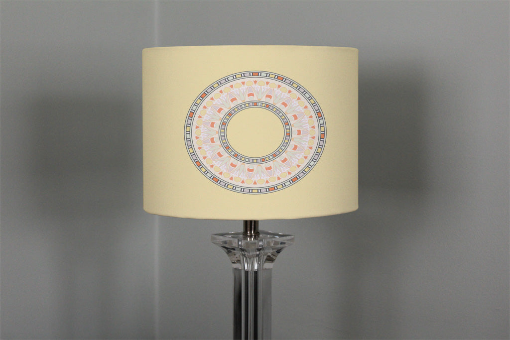 New Product Yellow Circle Ornament. Round Frame (Ceiling & Lamp Shade)  - Andrew Lee Home and Living