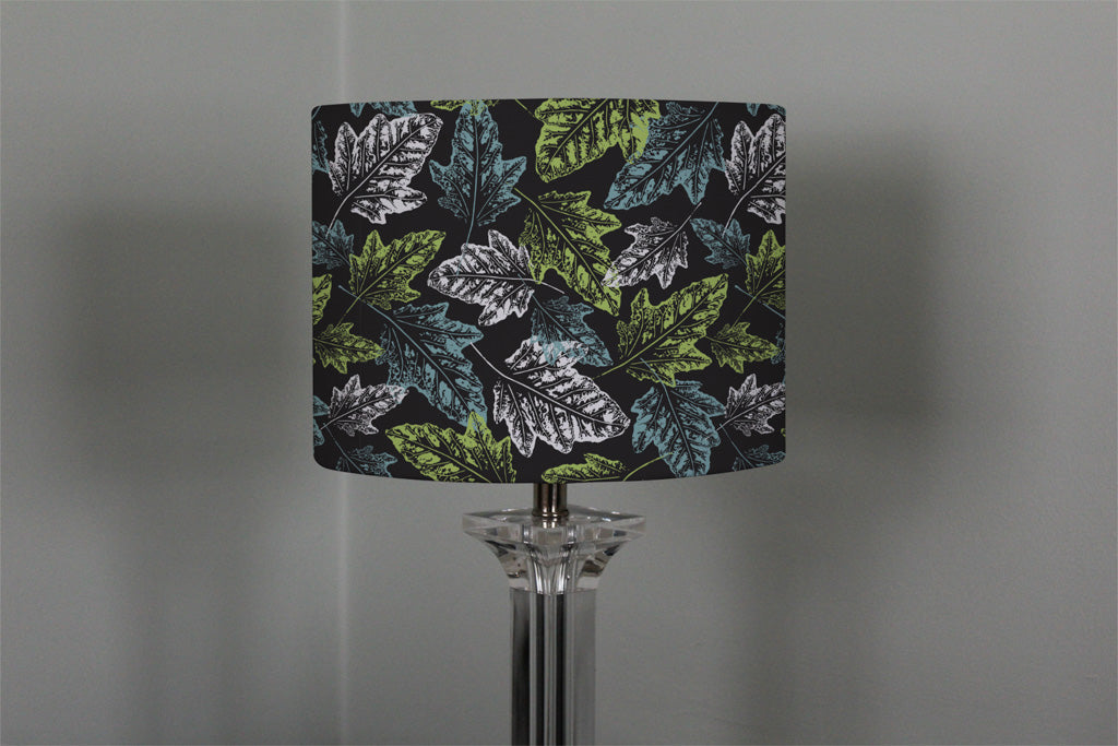 New Product Leaf Print on Dark Bachground (Ceiling & Lamp Shade)  - Andrew Lee Home and Living