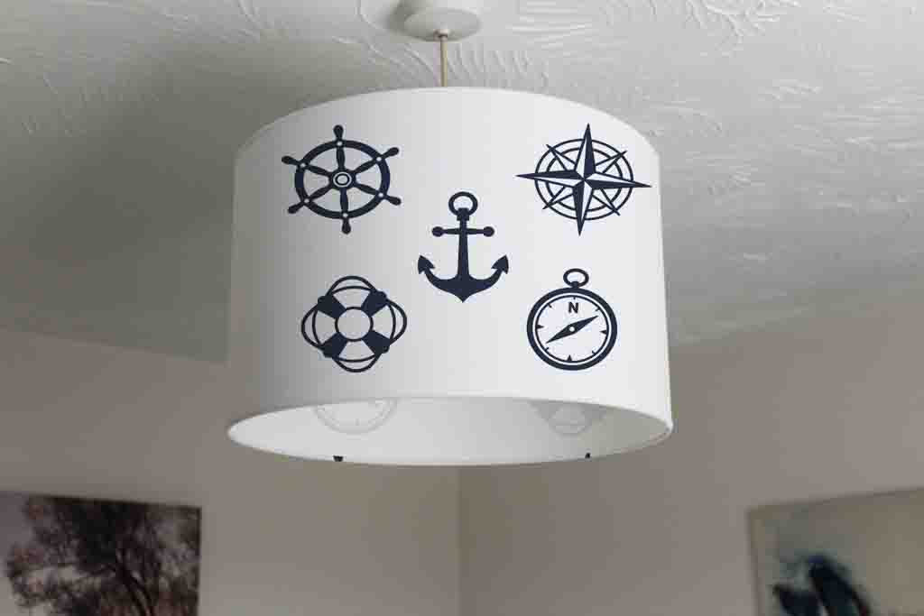New Product Set of marine, maritime or nautical icons with an anchor (Ceiling & Lamp Shade)  - Andrew Lee Home and Living