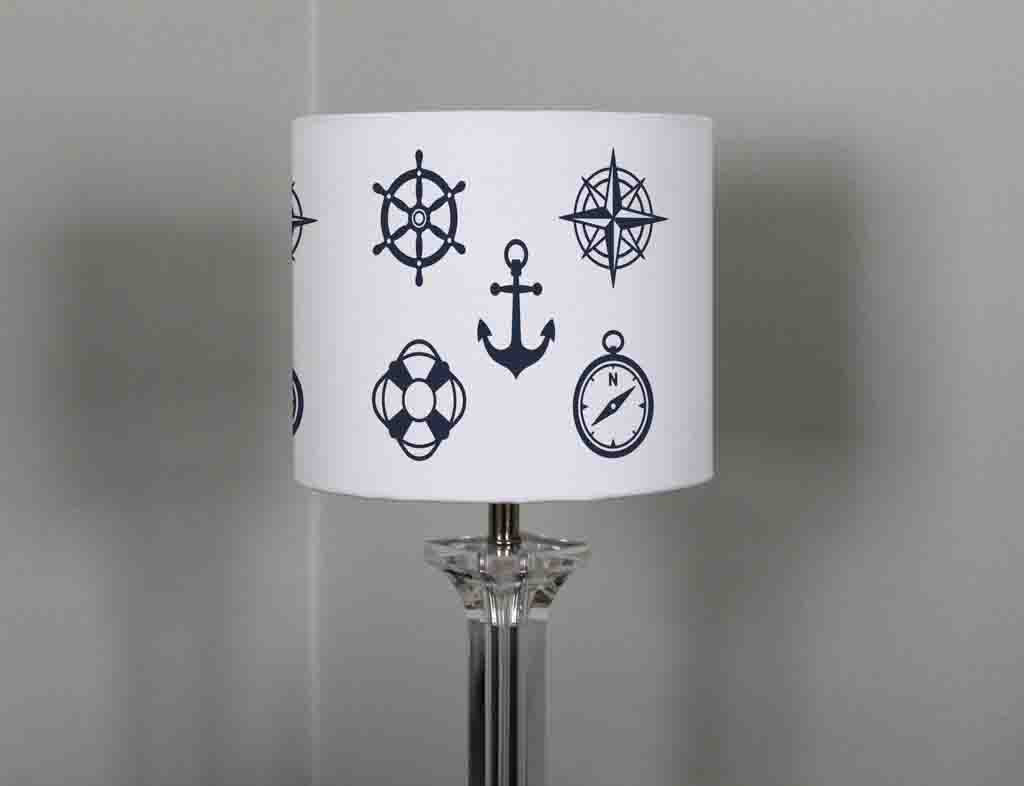 New Product Set of marine, maritime or nautical icons with an anchor (Ceiling & Lamp Shade)  - Andrew Lee Home and Living