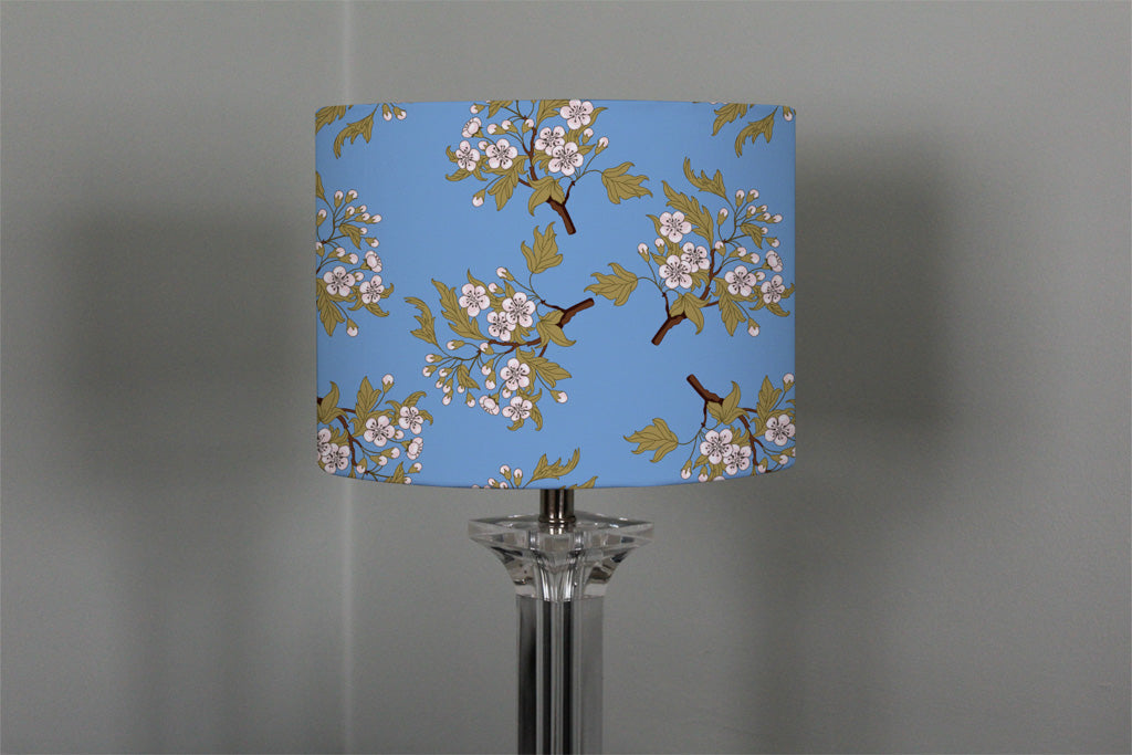 New Product Orchid Branches on Blue (Ceiling & Lamp Shade)  - Andrew Lee Home and Living