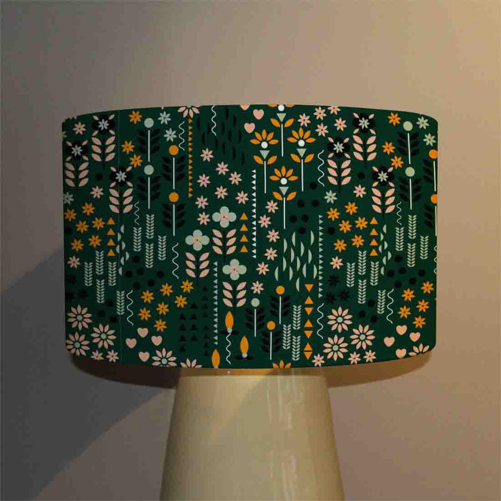 New Product Selection of Flowers Print (Ceiling & Lamp Shade)  - Andrew Lee Home and Living