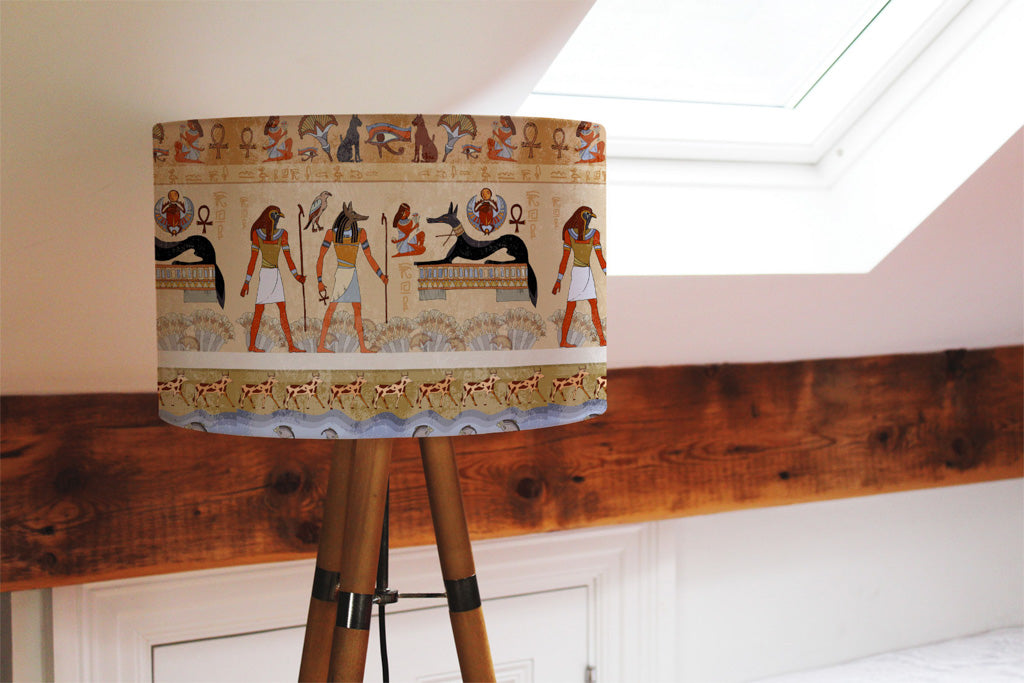 New Product Egyptian Mythelogical Drawings (Ceiling & Lamp Shade)  - Andrew Lee Home and Living