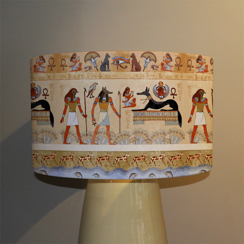 New Product Egyptian Mythelogical Drawings (Ceiling & Lamp Shade)  - Andrew Lee Home and Living