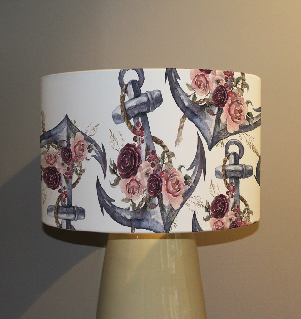 New Product Watercolor hand drawn nautical  marine  floral illustration (Ceiling & Lamp Shade)  - Andrew Lee Home and Living