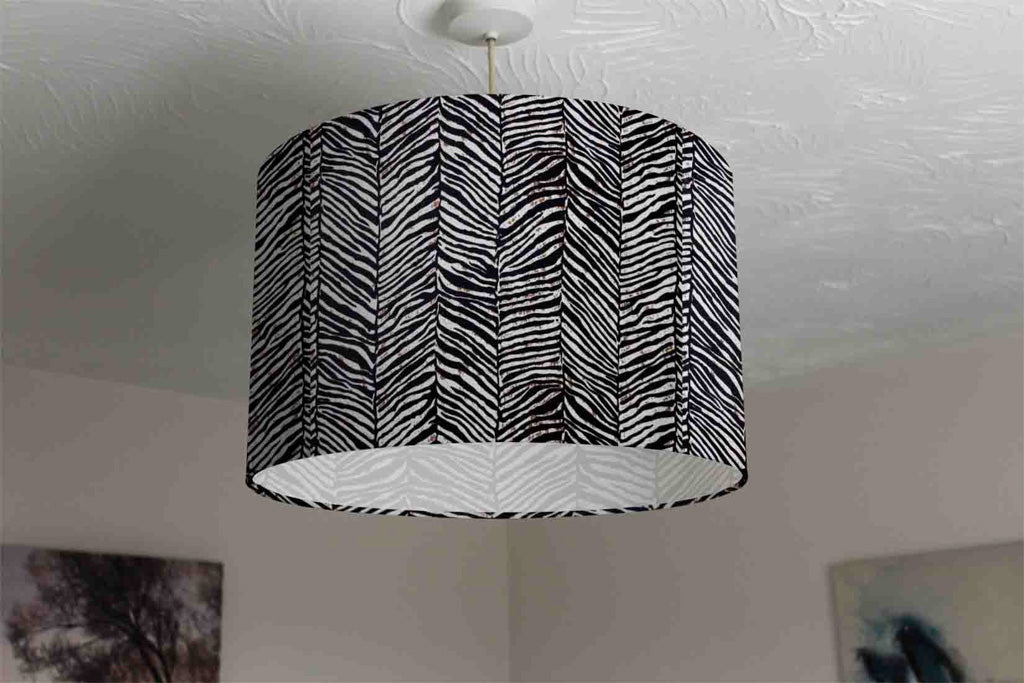 New Product Zebra Grunge Print (Ceiling & Lamp Shade)  - Andrew Lee Home and Living