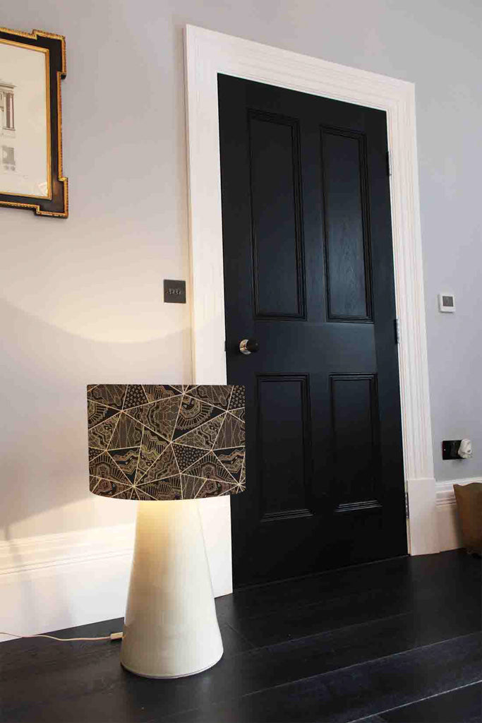 New Product Geometric Triangles with Patterns (Ceiling & Lamp Shade)  - Andrew Lee Home and Living