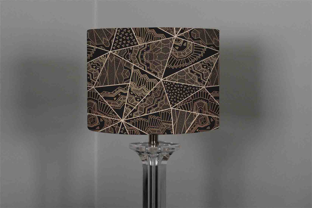 New Product Geometric Triangles with Patterns (Ceiling & Lamp Shade)  - Andrew Lee Home and Living
