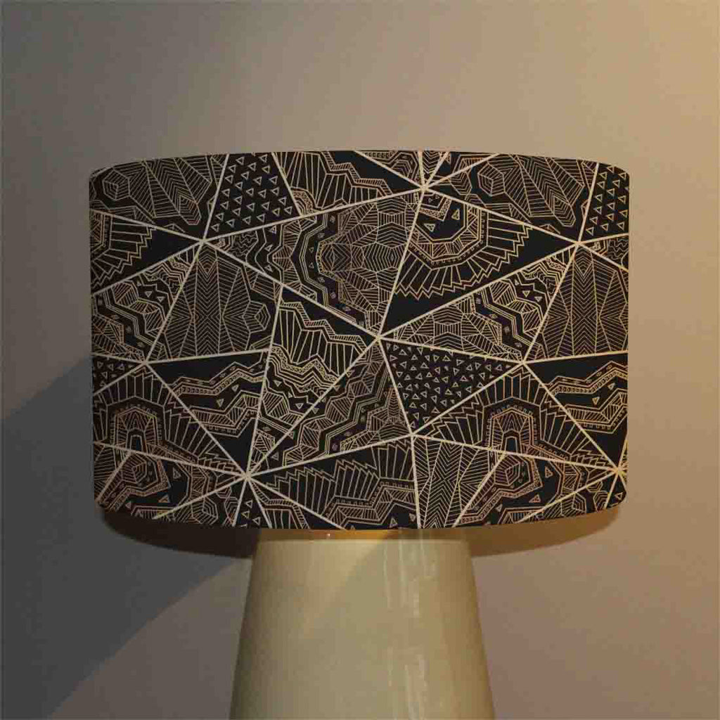 New Product Geometric Triangles with Patterns (Ceiling & Lamp Shade)  - Andrew Lee Home and Living
