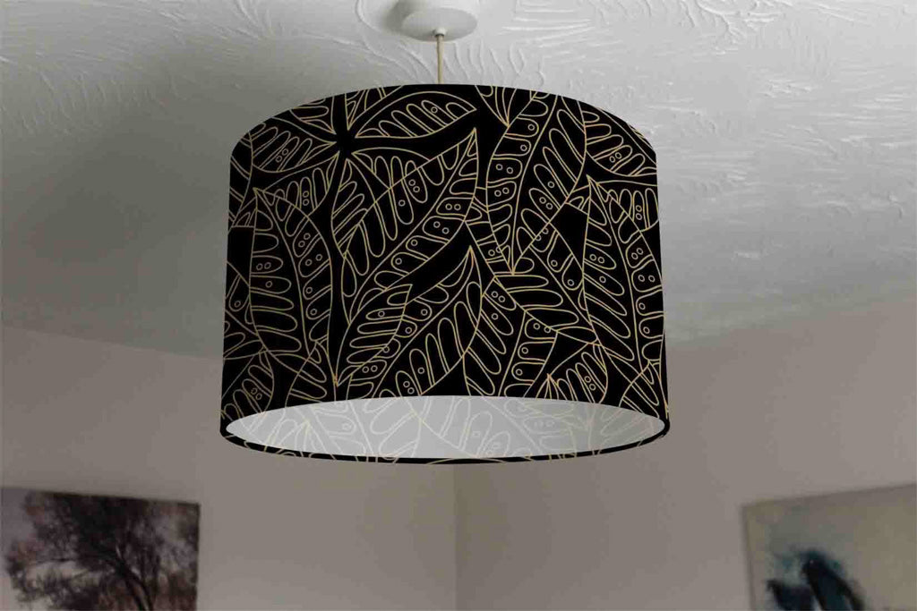 New Product Lined Flower Print (Ceiling & Lamp Shade)  - Andrew Lee Home and Living