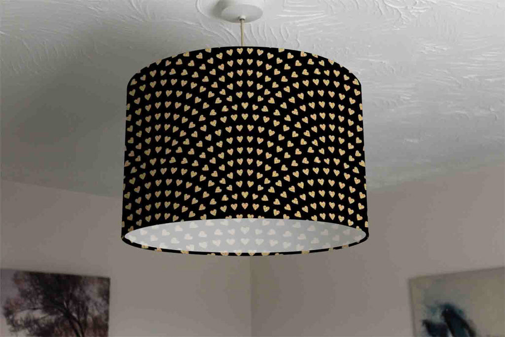 New Product Geometric Glitter Love Hearts (Ceiling & Lamp Shade)  - Andrew Lee Home and Living