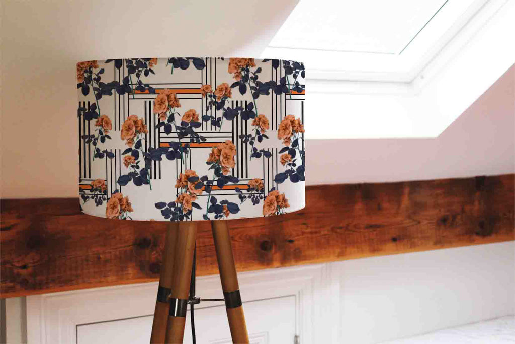 New Product Geometric Lines & Flowers (Ceiling & Lamp Shade)  - Andrew Lee Home and Living