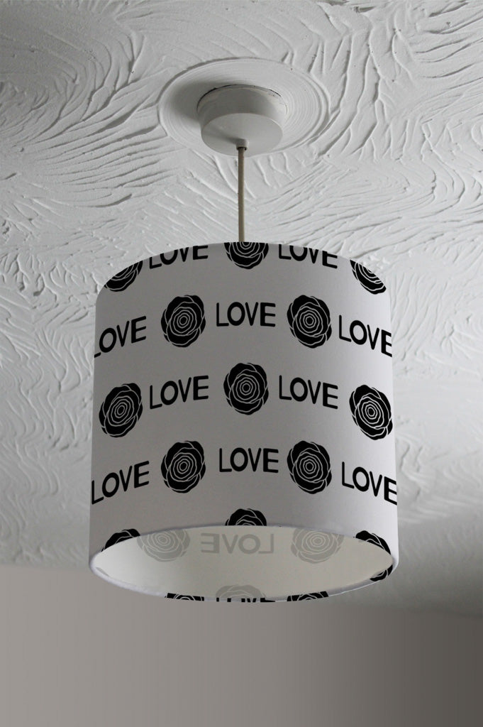 New Product Rose & Love Print (Ceiling & Lamp Shade)  - Andrew Lee Home and Living