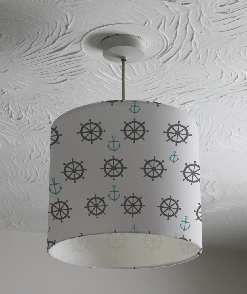 New Product Ship Wheel and Anchor (Ceiling & Lamp Shade)  - Andrew Lee Home and Living