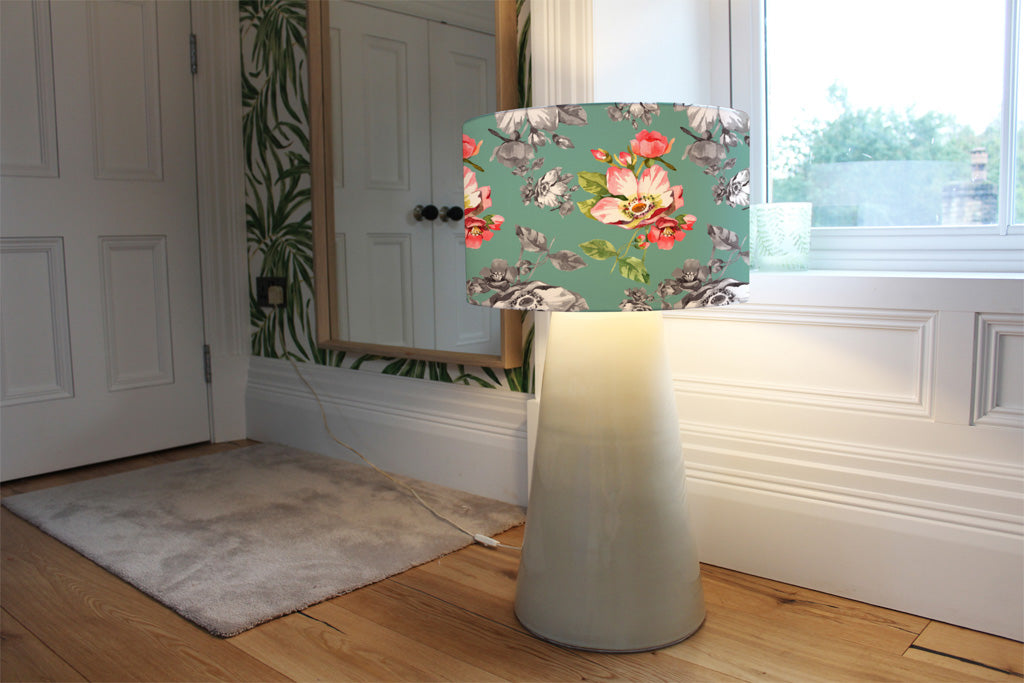 New Product Bright Flower on Green (Ceiling & Lamp Shade)  - Andrew Lee Home and Living
