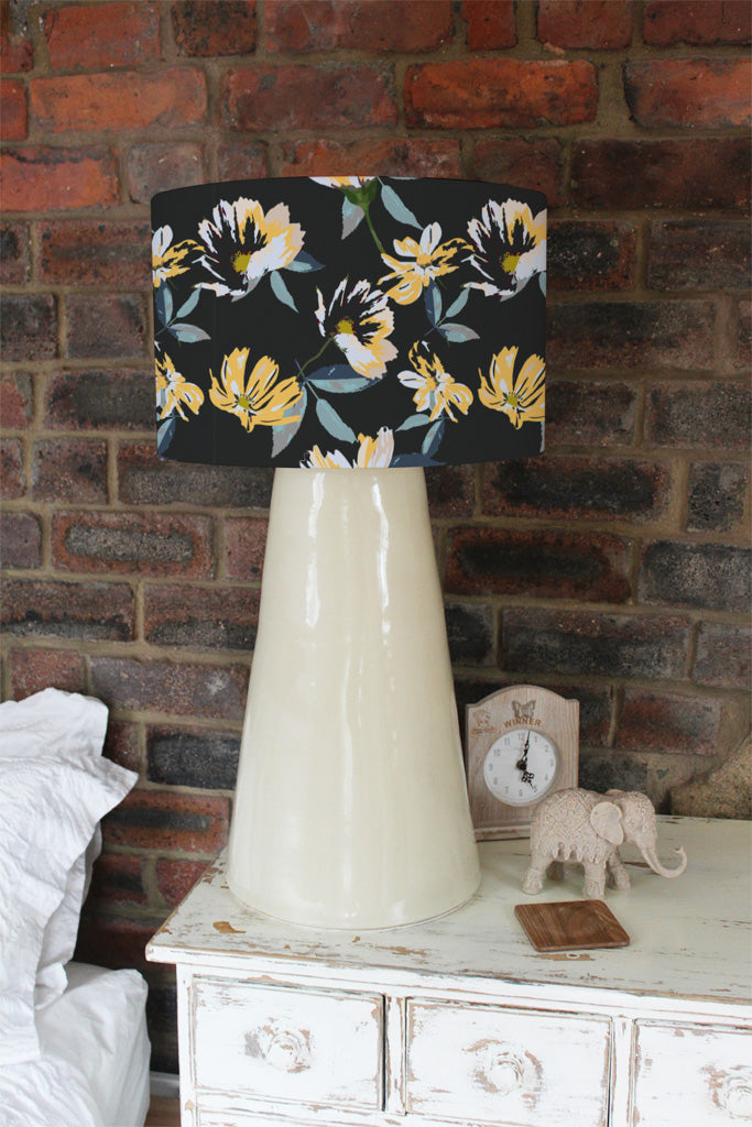 New Product Yellow Flowers on Green (Ceiling & Lamp Shade)  - Andrew Lee Home and Living