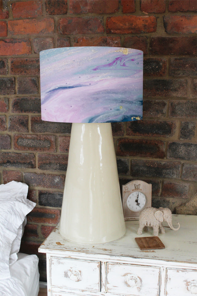 New Product Pink & Blue Marble (Ceiling & Lamp Shade)  - Andrew Lee Home and Living